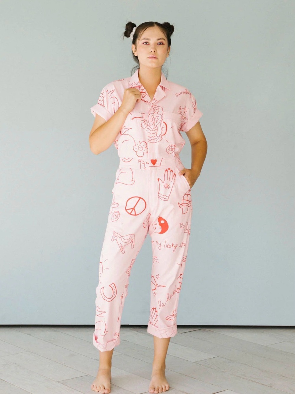 My little Belleville LUCKY CHARMS JUMPSUIT size S